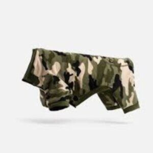 Silver Paw Dog's Onesies Camo